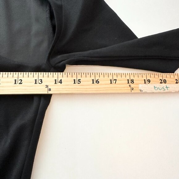 NBD Dress Womens Small Black Cut Out Solid Long Sleeve Asymmetrical Mini - Picture 9 of 11